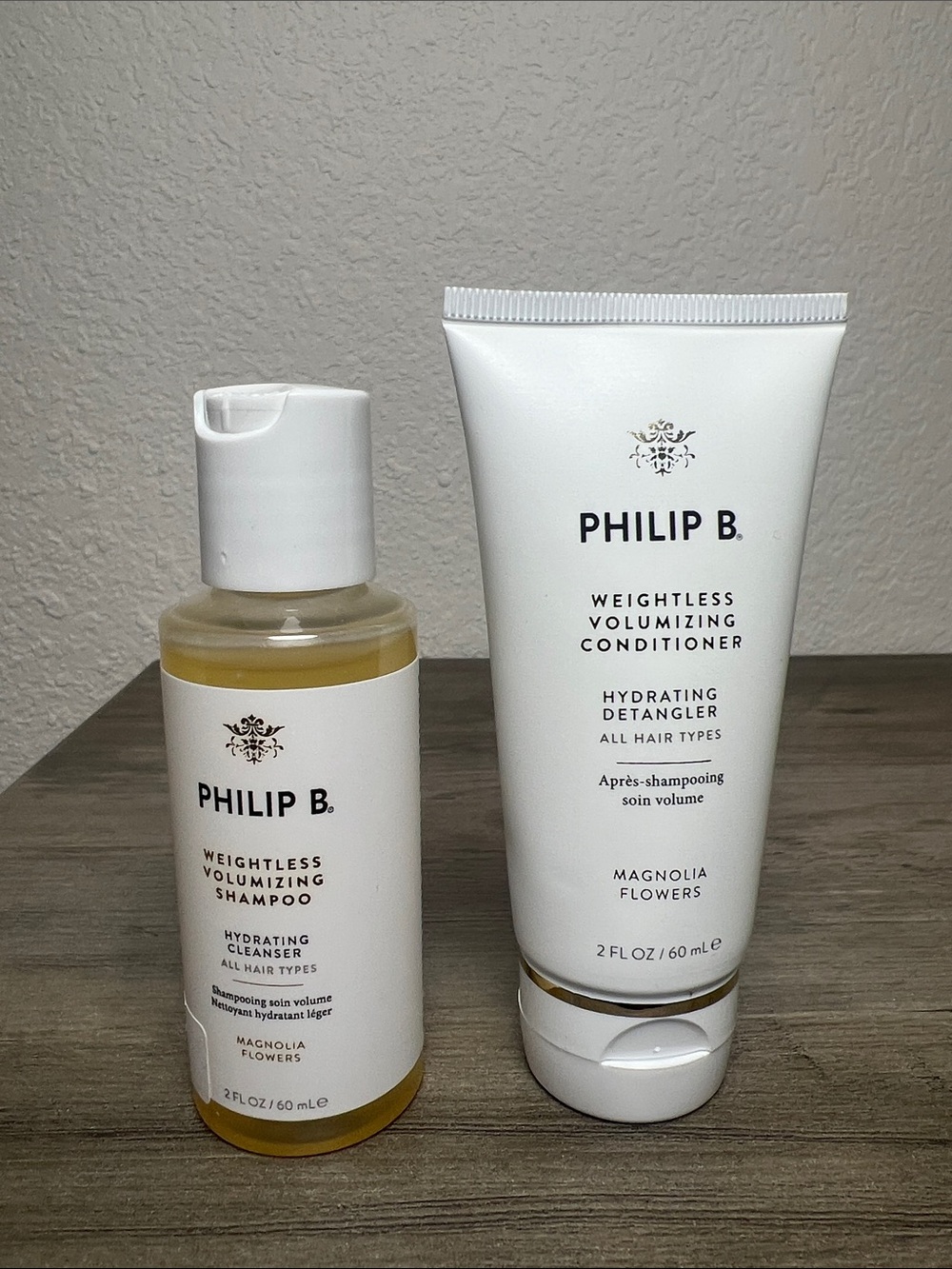 Philip B Weightless Shampoo & Conditioner Travel Set